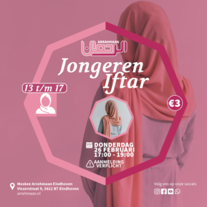 🧕 Jongeren Iftar voor Zusters 🌙🍽️✨