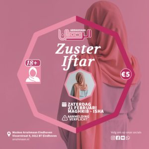 Zusteravond: Zuster Iftar 🌙🍽️✨